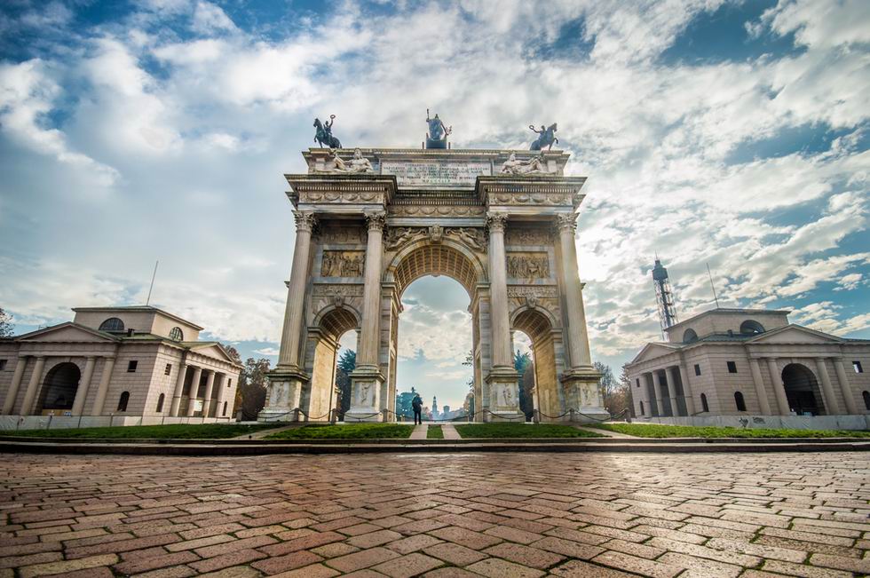 Arco della Pace -Milánó Diadalív