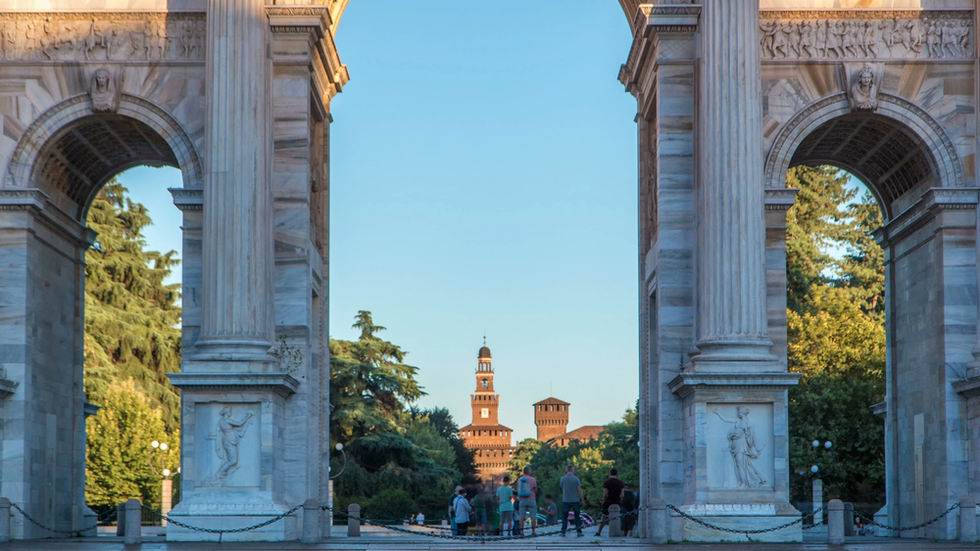 Arco della Pace - Parco Sempione Milánó