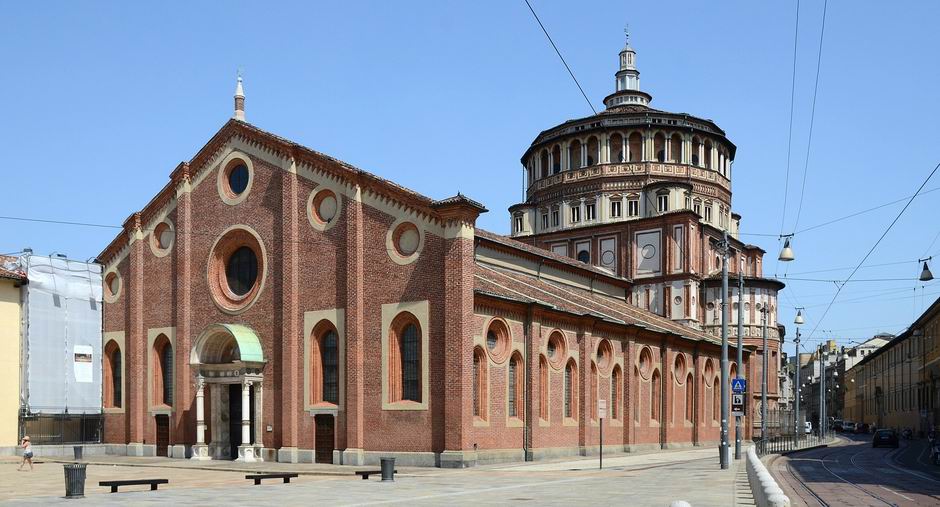 Santa Maria delle Grazie templom és kolostor Milánó