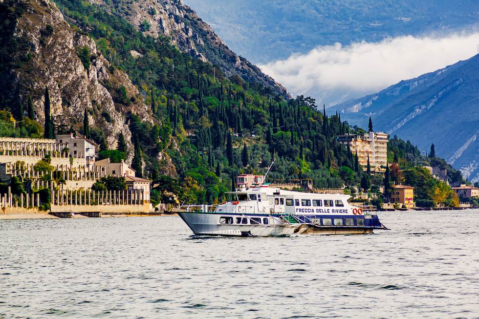 Limone sul Garda hajókirándulás