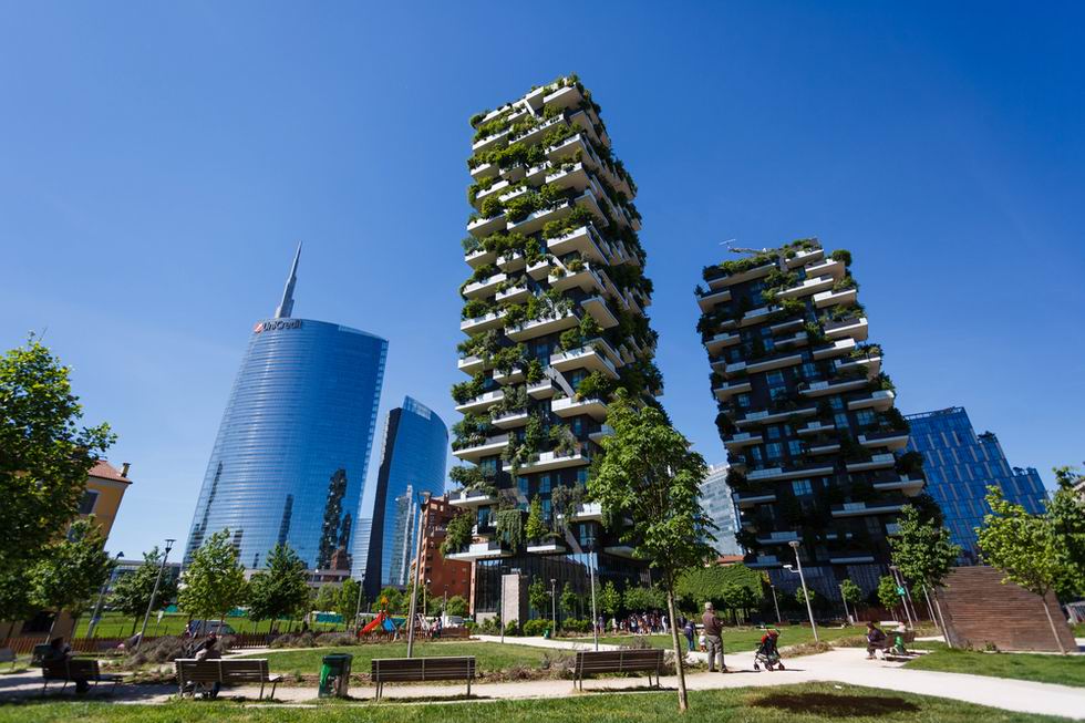 Bosco Verticale Isola Milánó