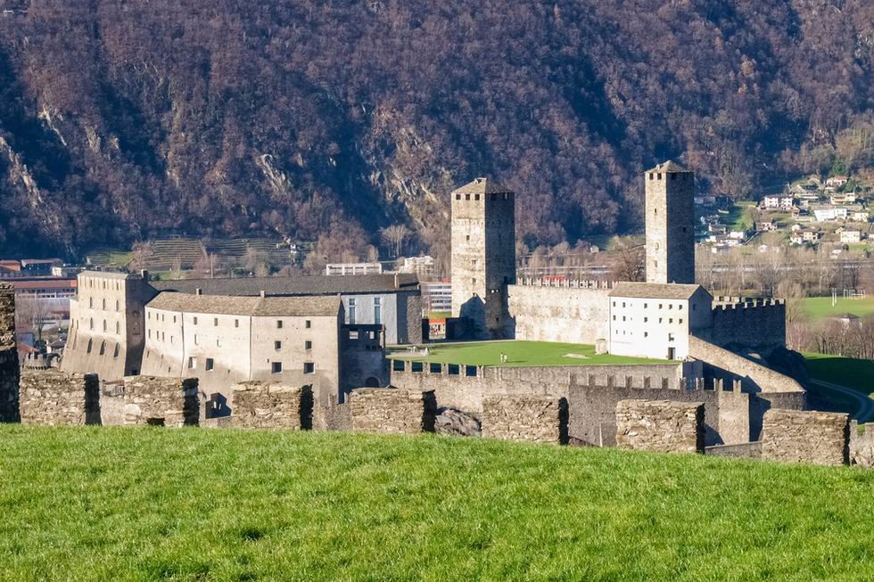 Castelgrande Bellinzona kastélyok