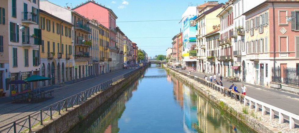 Naviglio Grande Milánó