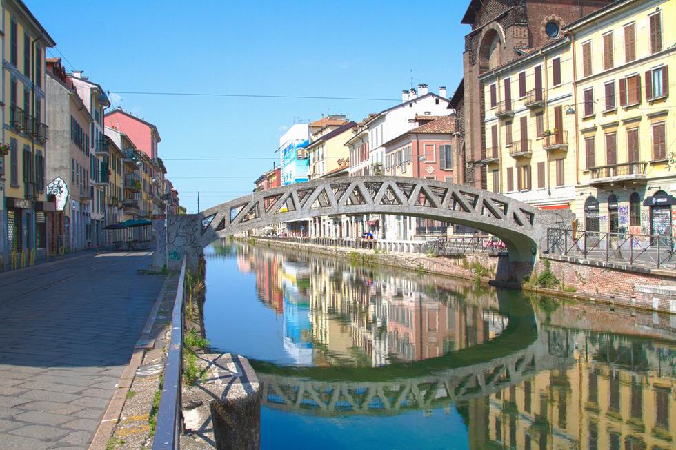 Naviglio Grande Milánó