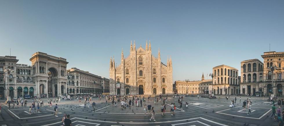 Piazza del Duomo - Milánó főtere