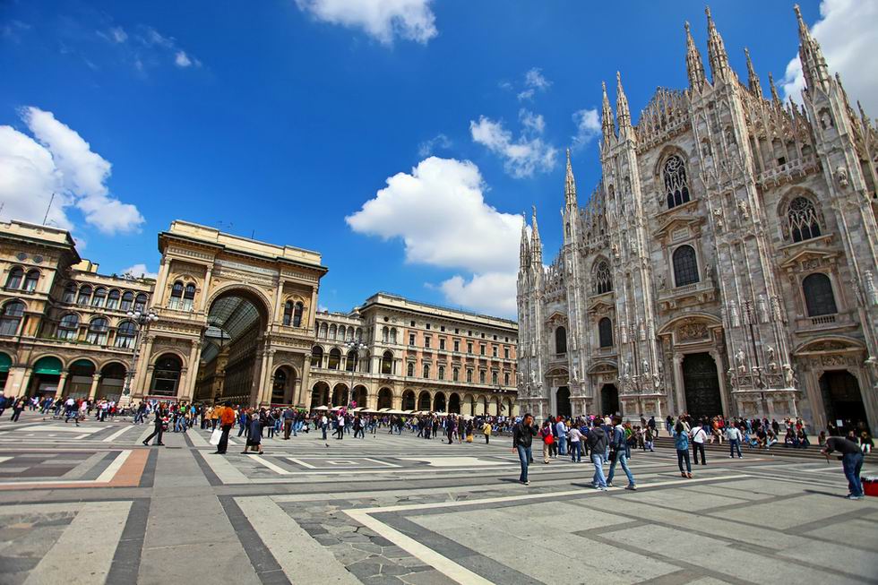 Piazza del Duomo Milánó