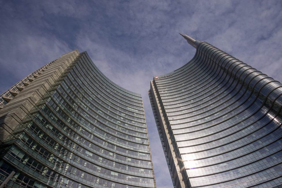 UniCredit torony Milánó